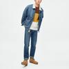 Levis Faux Shearling Denim Jacket Men Jackets Blue A0729-0000