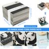 2025 3D Panda Paper Sculpture Desk Calendar Tear-Away 3D Memo Pad Art Sticky Notes Creative Paper Carving Art Ornaments Gifts