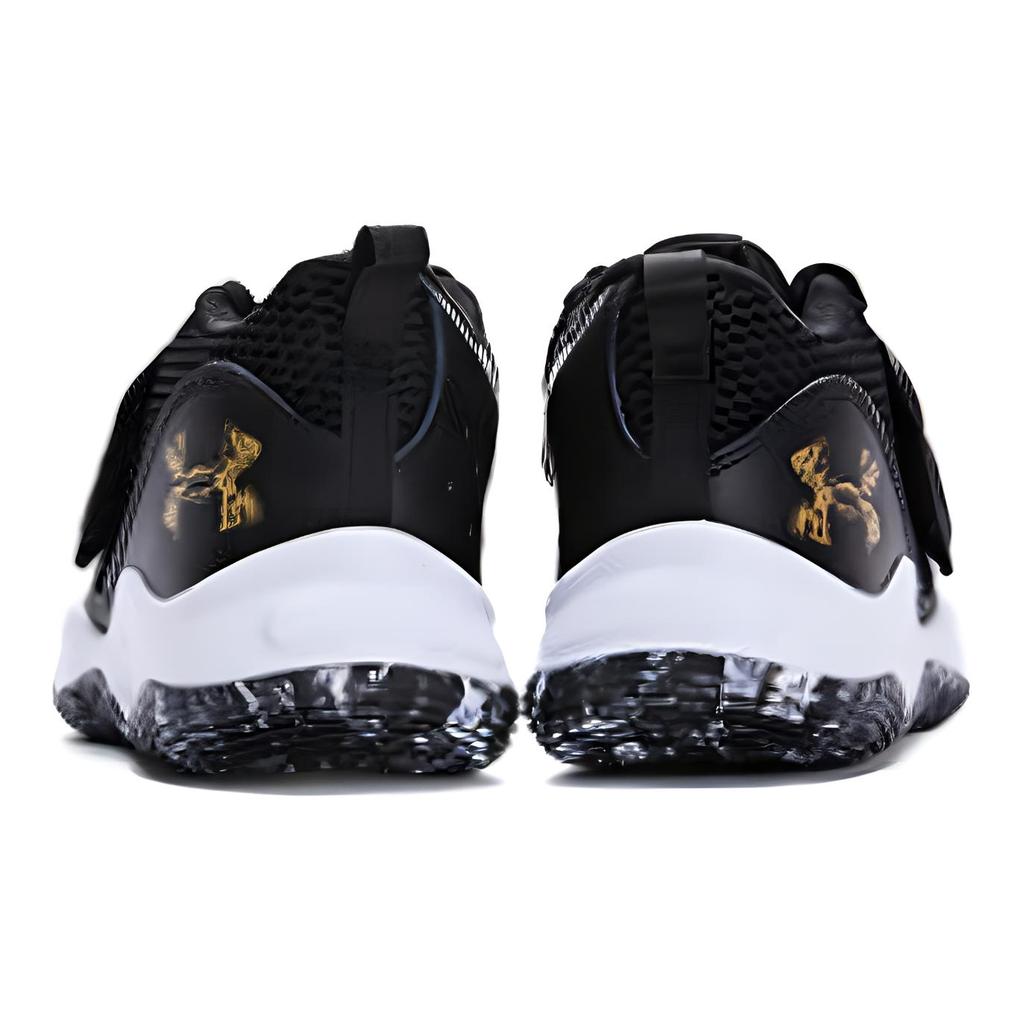 Under Armour Zapatillas para Niños Zone BB 2 GS Negro Oro Metálico 3026637-001