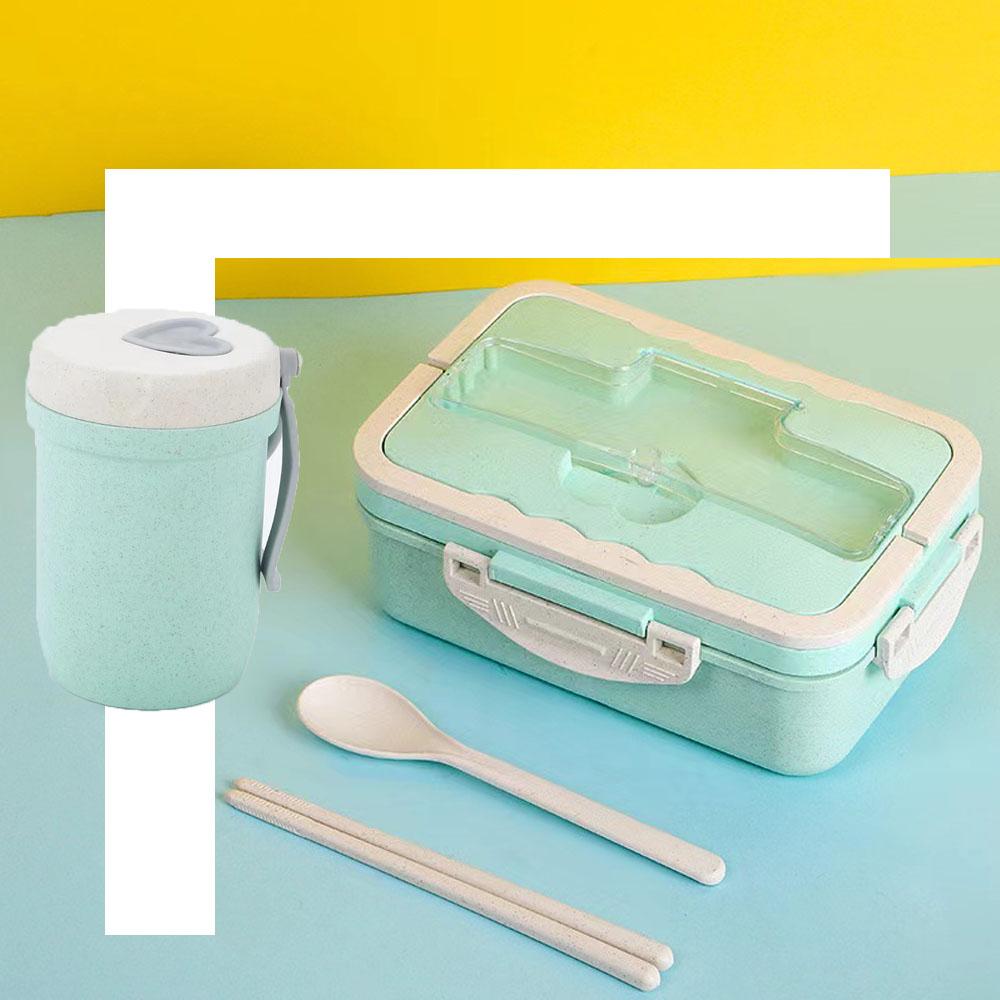 Bento Box Adult Lunch Box Containers Microwave Dishwasher Safe with 3 Compartment Leakproof Reusable Salad Snackle Box