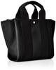 2-way tape tote bag with thick shoulder strap
