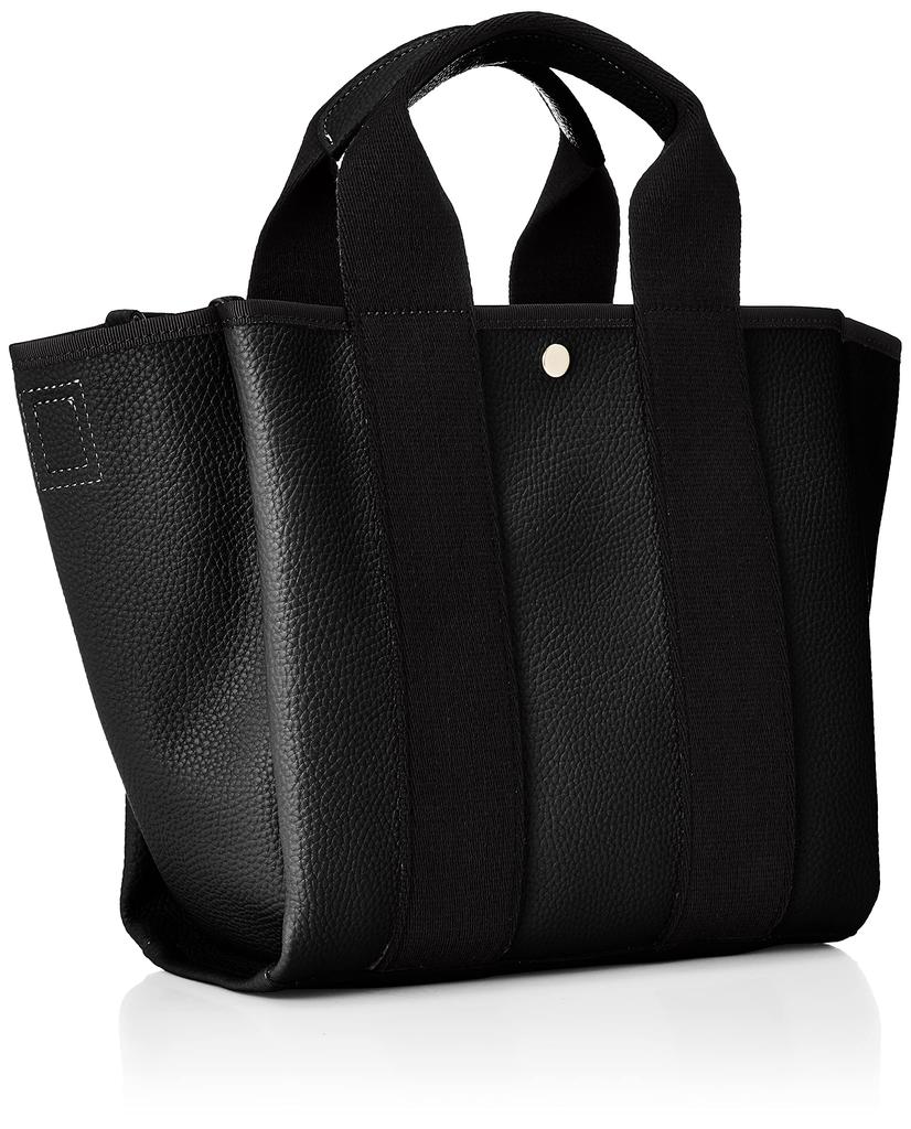 2-way tape tote bag with thick shoulder strap