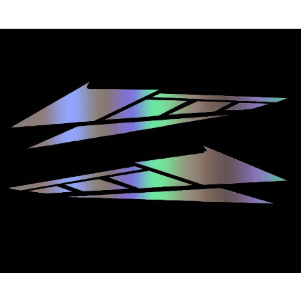 1 Pair Motorcycle Front Fender Anti-Scratch Waterproof Motorbike Car Decorative Stickers Motor Body Accessories