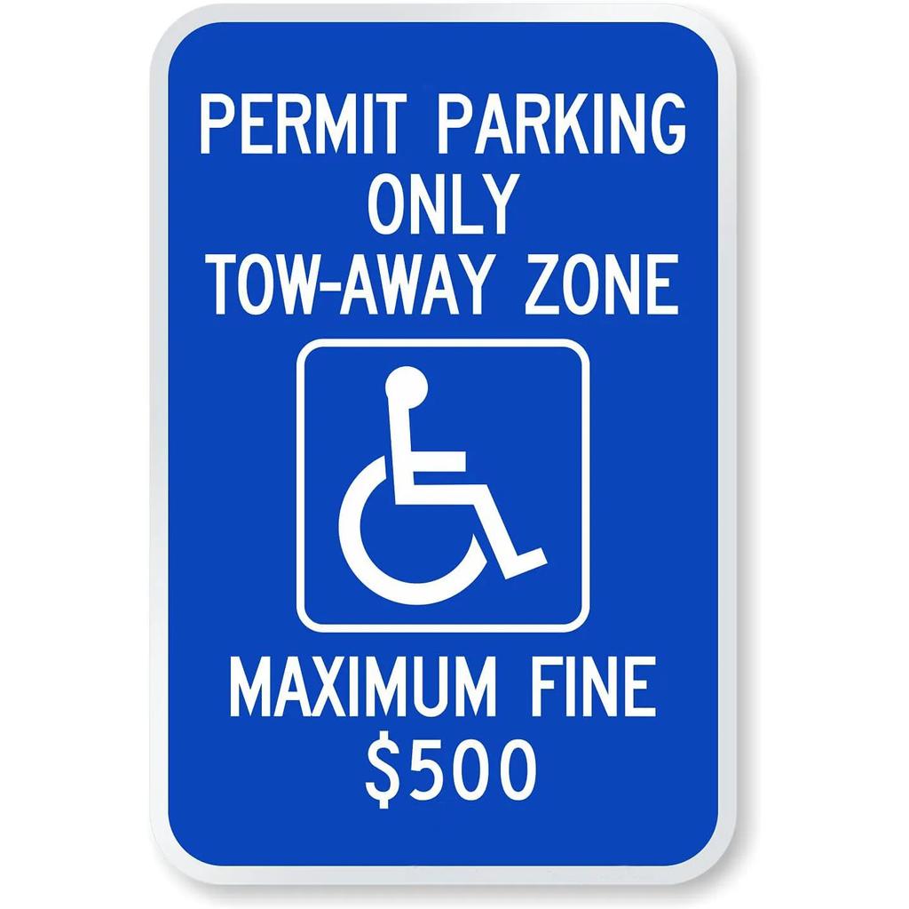 Vintage No Parking Anytime Metal Tin Signs Posters Plaque Iron Painting Decoration for Garage Outdoors Home Club Bar Wall Decor