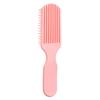 3pcs Detangling Hair Brush Professional Portable Scalp Massage 9 Row Brush Styling Tool for Women Pink