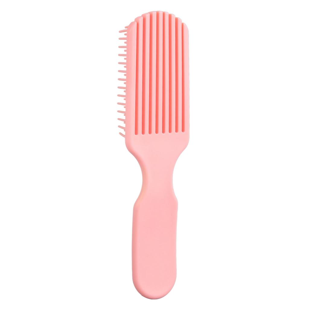 3pcs Detangling Hair Brush Professional Portable Scalp Massage 9 Row Brush Styling Tool for Women Pink