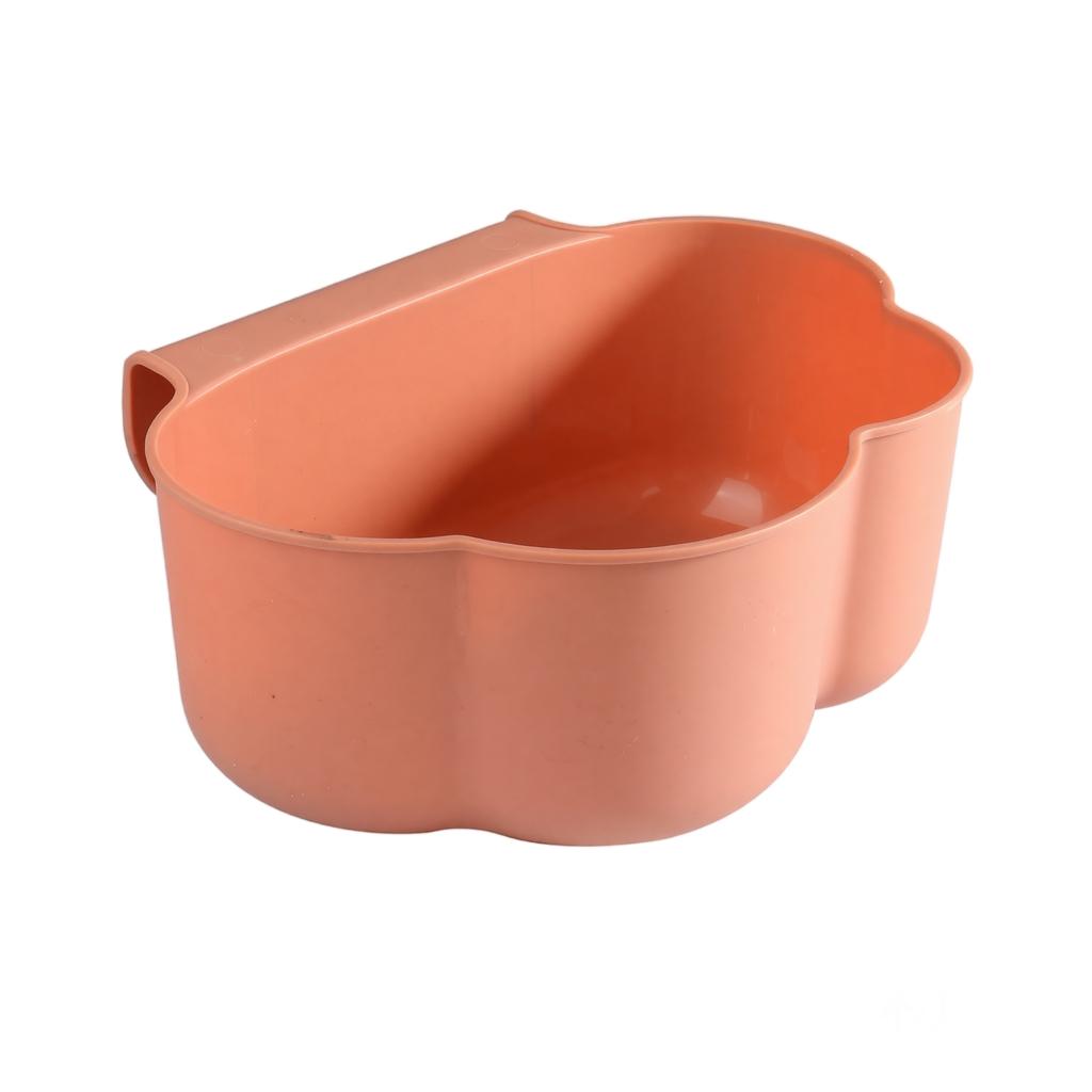 Cloud Shaped Kitchen Wall Mounted Trash Bin Plastic Waste Container Hanging Garbage Can for Small Spaces