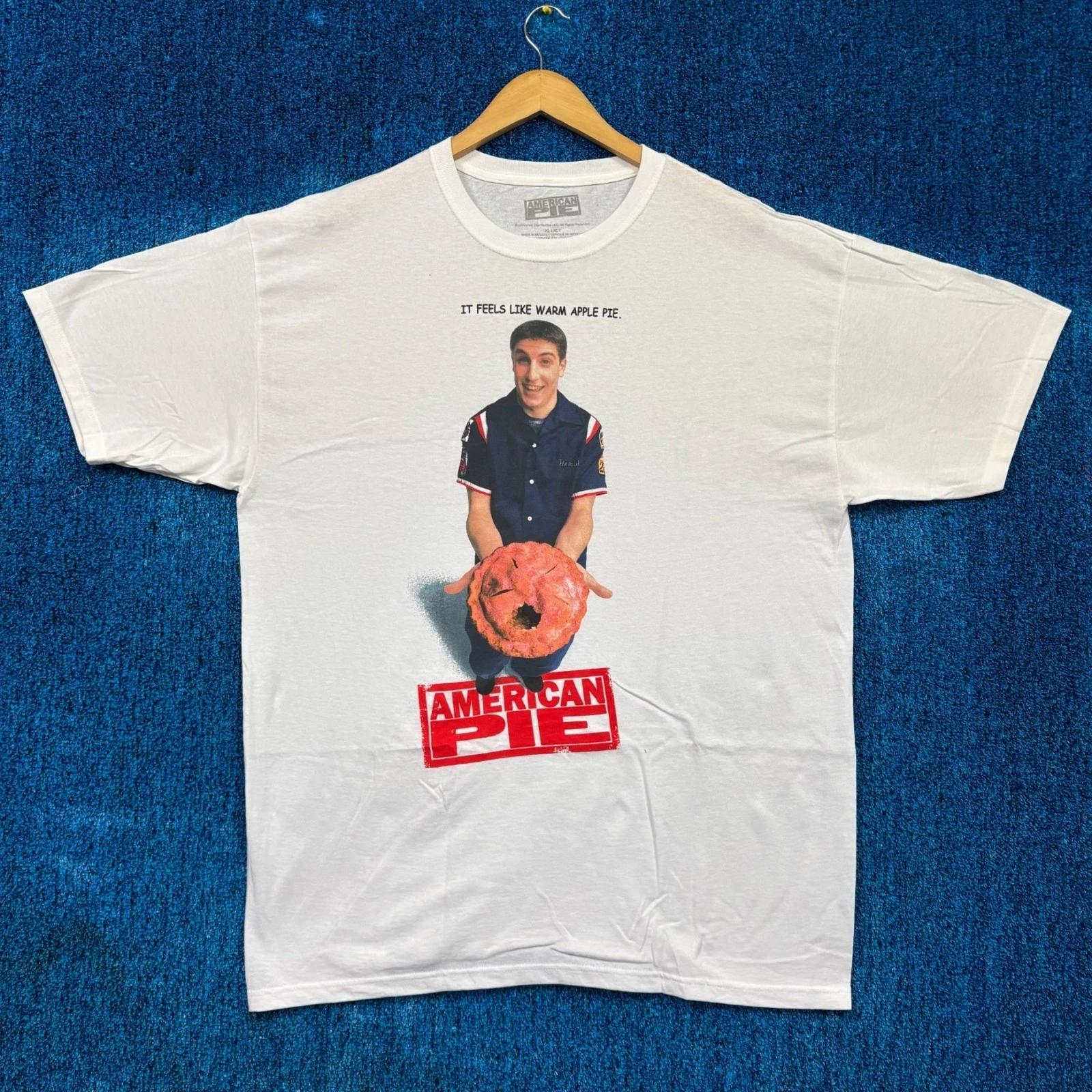 

American Pie It Feels Like Warm Apple Pie Film Poster Tee XL XL