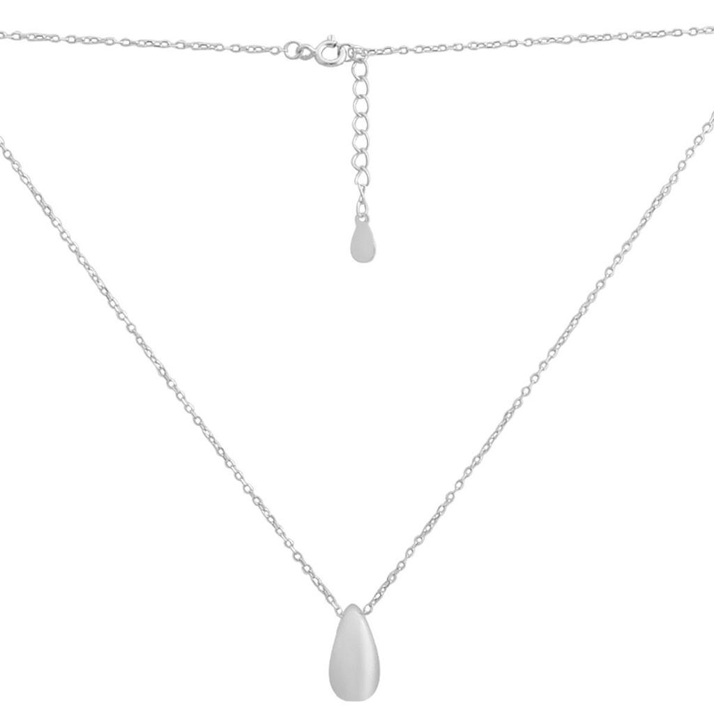 Серебряное колье с без камней, вес изделия 3,04 гр (2184805)