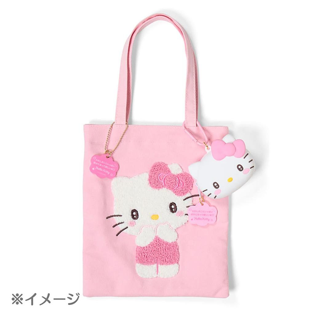 Sanrio Mini Tote Bag Grand Prix 3rd I Want You To Love Me a Hello Ages 3 and 850101 (Character Edition Lot) Kitty, Up,