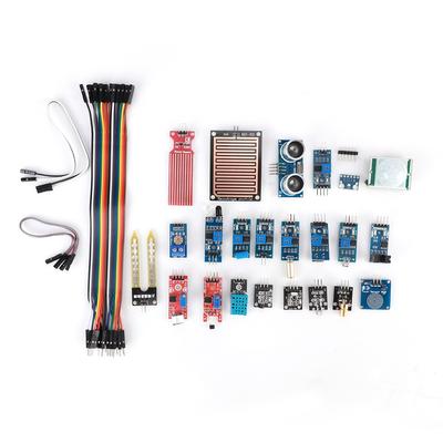 RPi için Sensör Modülü Kiti 22'si 1 Arada Başlangıç Öğrenme Başlangıç Elektronik Bileşeni