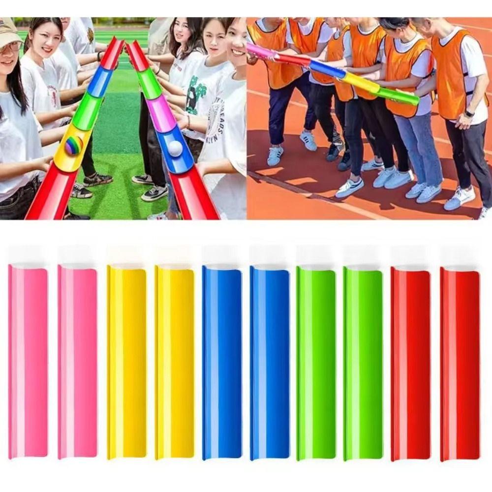 פעילויות גיבוש צוות משחק שיתופי משחקי קבוצה משחק כדור בחריץ בצורת U ילדים