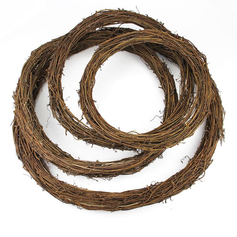 DIY Frohe Weihnachten Dekorationen Für Zuhause Natur Rattan Kranz Girlande Baum Basteln Weihnachtsdeko Zubehör Frühling Hochzeit Neujahr