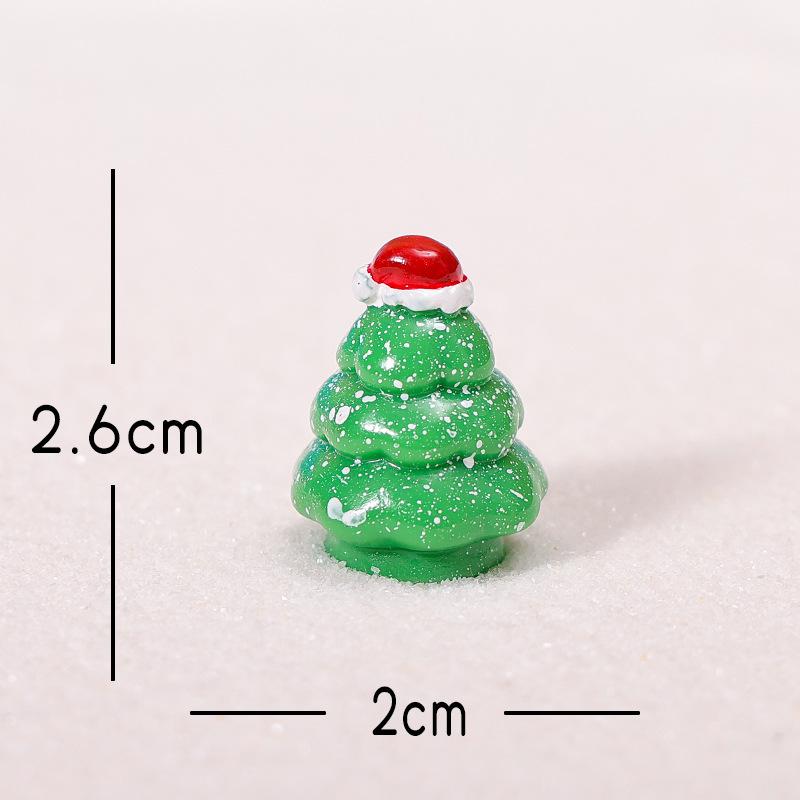 

Рождественская симуляция Рождественская елка Автомобильные ландшафтные украшения, Изделия из смолы Декоративные предметы, Маленькие украшения и аксессуары Red Hat Christmas Tree