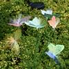 Solar Powered Waterproof Fiber Optic Butterfly Stake Lights Color Changing Fairy Lights for Outdoor Garden Patio Yard Wedding
