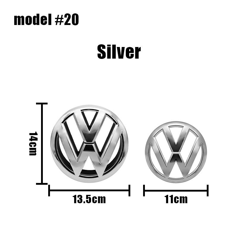 JQTYB1 ABS Car Styling Emblem For Volkswagen MK6 VW GOLF 6 2010 2011 2012 2013 Badge Hood Front Grill Rear Trunk Lid Logo Accessories