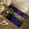 Anime N-Ninja Turtles Floor Mat Thickened Soft Flannel Mat Non-Slip Absorbent for Living Room Home Decor