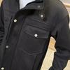 Herren Slim Casual Stehkragenjacke - Trendige Arbeitskleidung für Herbst/Winter 2023