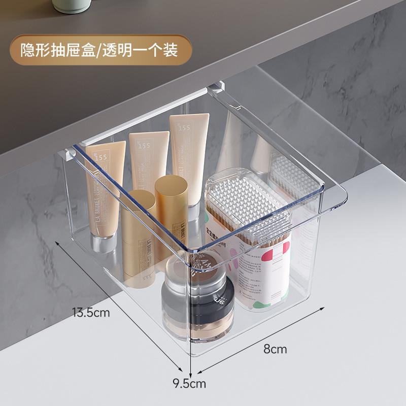 

Ящик для хранения ******дер зеркальный шкафчик Домашняя ванная комната Хранение ватных палочек и резинок Выдвижная полка