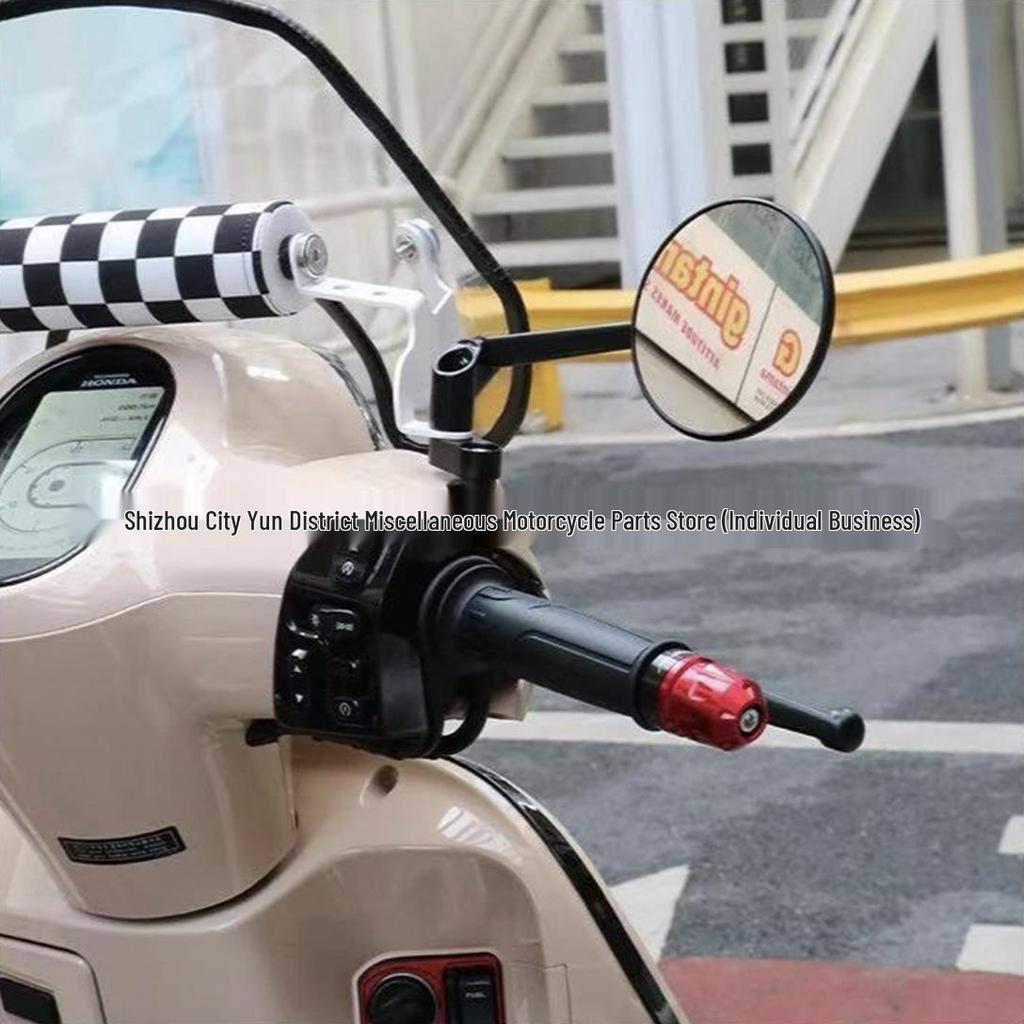 Carbon Fiber Texture Rearview Mirror for Ninebot Electric Scooter