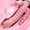 Hračky pro dospělé Dildo Vibrátor Sexuální hračka Olizování jazyka Dvojitá tyč Masturbace Králík Vibrátor Sexuální produkt pro dospělé Vibrátor pro ženy