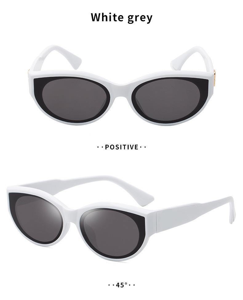 Trendy European & American Cat-Eye Sunglasses: Unisex Hip-Hop Style