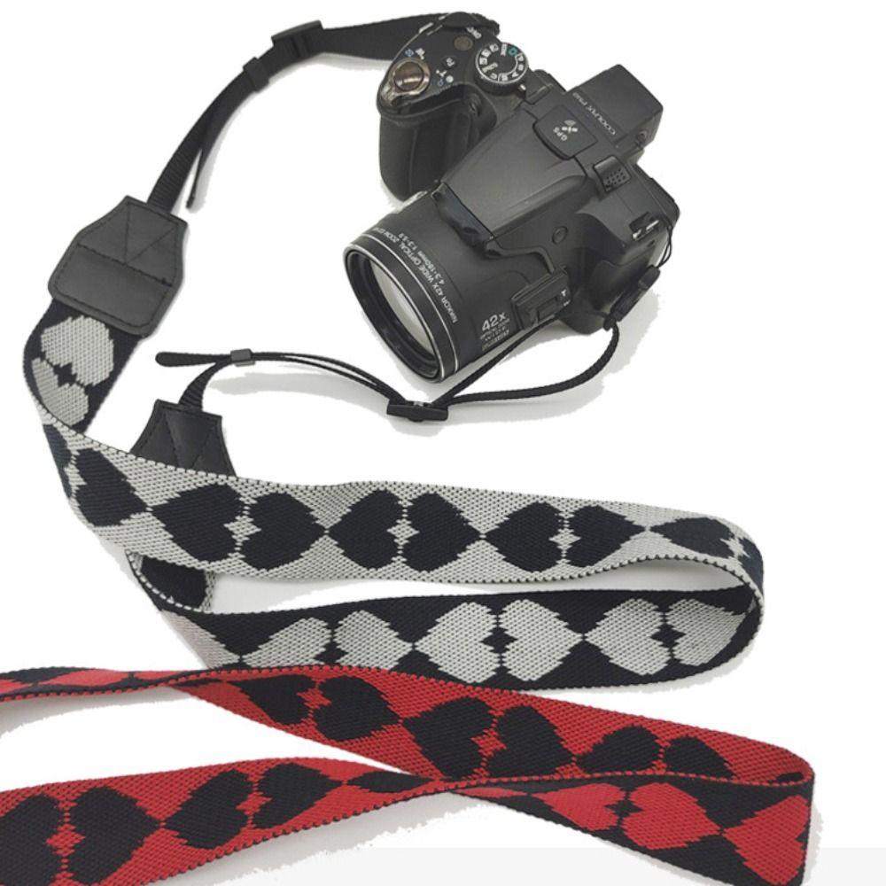 

Adjustable Vintage Camera Strap Shoulder Neck Belt for Nikon/Fujifilm/Canon/Sony Travel сірий