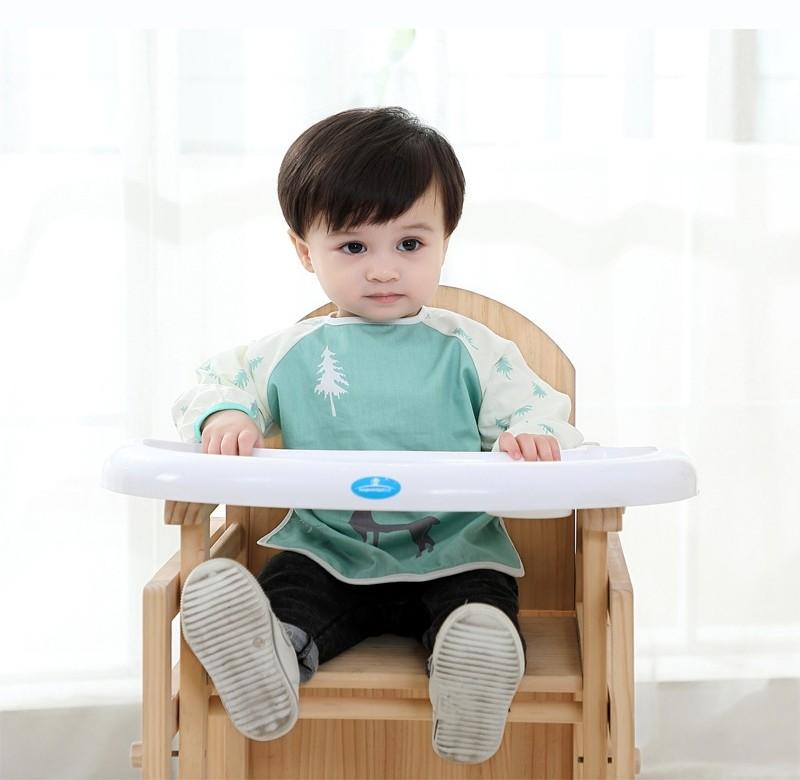 Elegant Premium Sleeved Food Bib