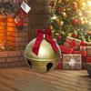 45cm Inflatable Christmas Ball Outdoor Inflatable Decoration Christmas Bell Shape PVC Inflatable Decorated Ball Party Supplies