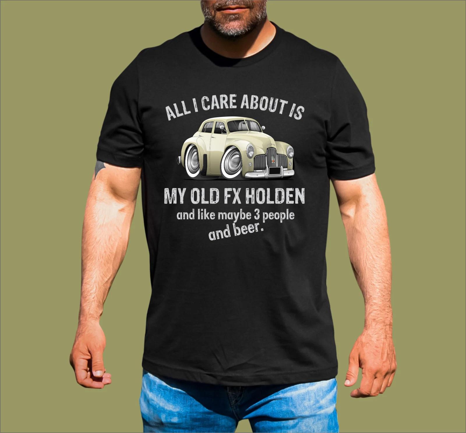 ALL I CARE ABOUT MY OLD FX HOLDEN T-SHIRT S