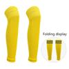 1 Pair Sports Compression Soccer Shin Guard Pad Sleeve Sock For Adult Children Leg Protective Support Football Leg Calf Sleeve