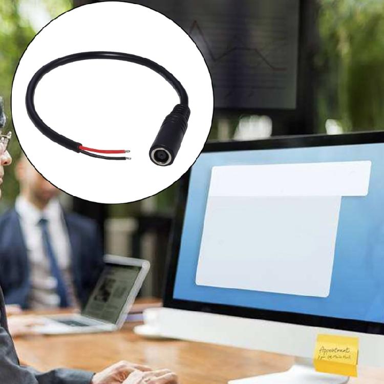 Convenient DC7.4x5.0mm Power Cable Female Plug Connector for Multiple Devices