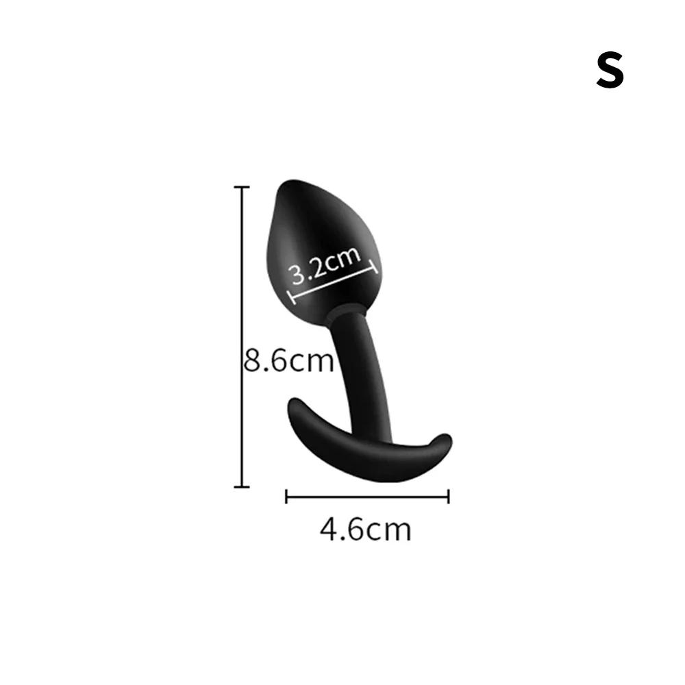 Silikon Anal Butt Plug Tragbarer Stimulationsball Dildo Prostata Massage Penis G-Punkt Unisex Spielzeug Für Mann Frau Weiblich Sexshop