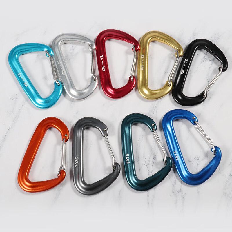 UOSU Outdoor Multi-functional D-Ring Carabiner 4-Pack