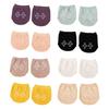 8 Pairs Cotton Half Socks for Women Toe Toppers Socks No Show Liner Invisible Toe Cover Socks Forefoot Hosiery Gift