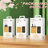 38W Dual-Port USB+PD Fast Charger with EU/US/UK Plug