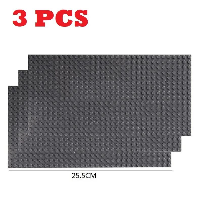3 buc plăci de bază clasice blocuri 32x32 32x16 puncte ABS plastic clădire plăci de bază cărămizi asamblare oraș drum prieteni oraș jucării