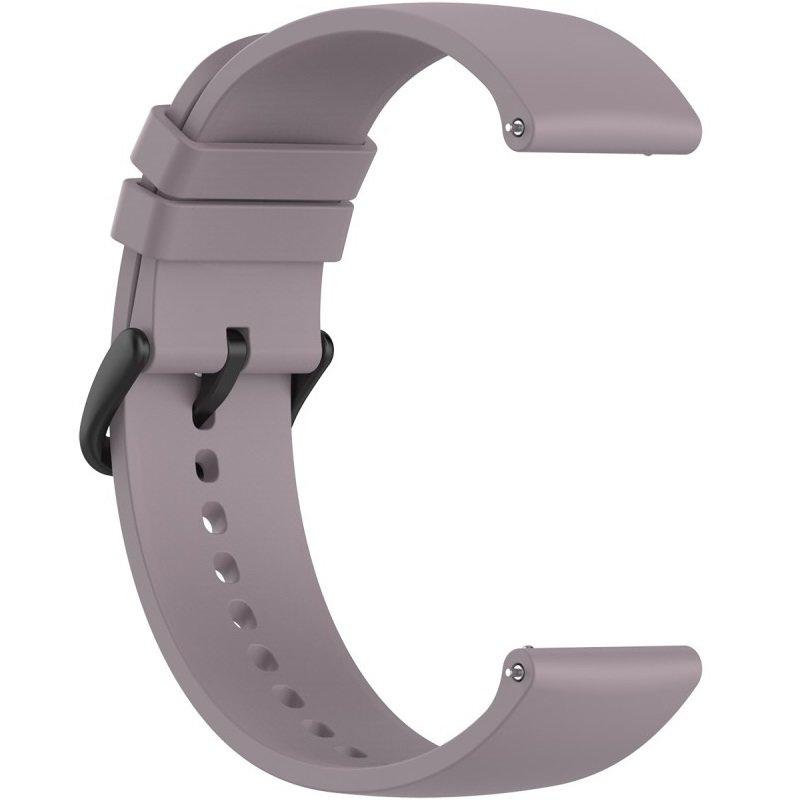 Universal Silicone Strap 20mm, with loop, Purple