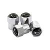 4PCS Dustproof Car Wheel Tire Valve Caps Covers Decoration For Subaru XV WRC WRX BRZ FORESTER IMPREZA LEGACY OUTBACK STI LEVORG Z8