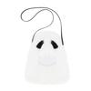 Ghost Plush Crossbody Bag Halloween Bag, Cute Spooky Fluffy Shoulder Pouch Costume Accessory for Party Costume, Mini Casual Daily Use Funny Theme Gift
