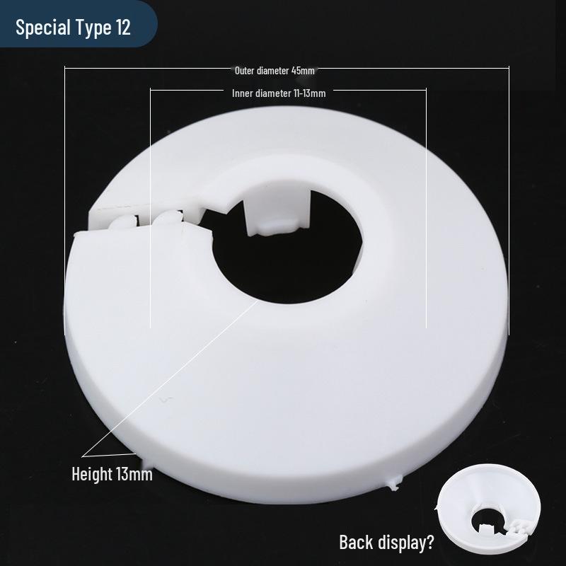 Decorative Pipe Cover Ring for Air Conditioning and Heating Valves