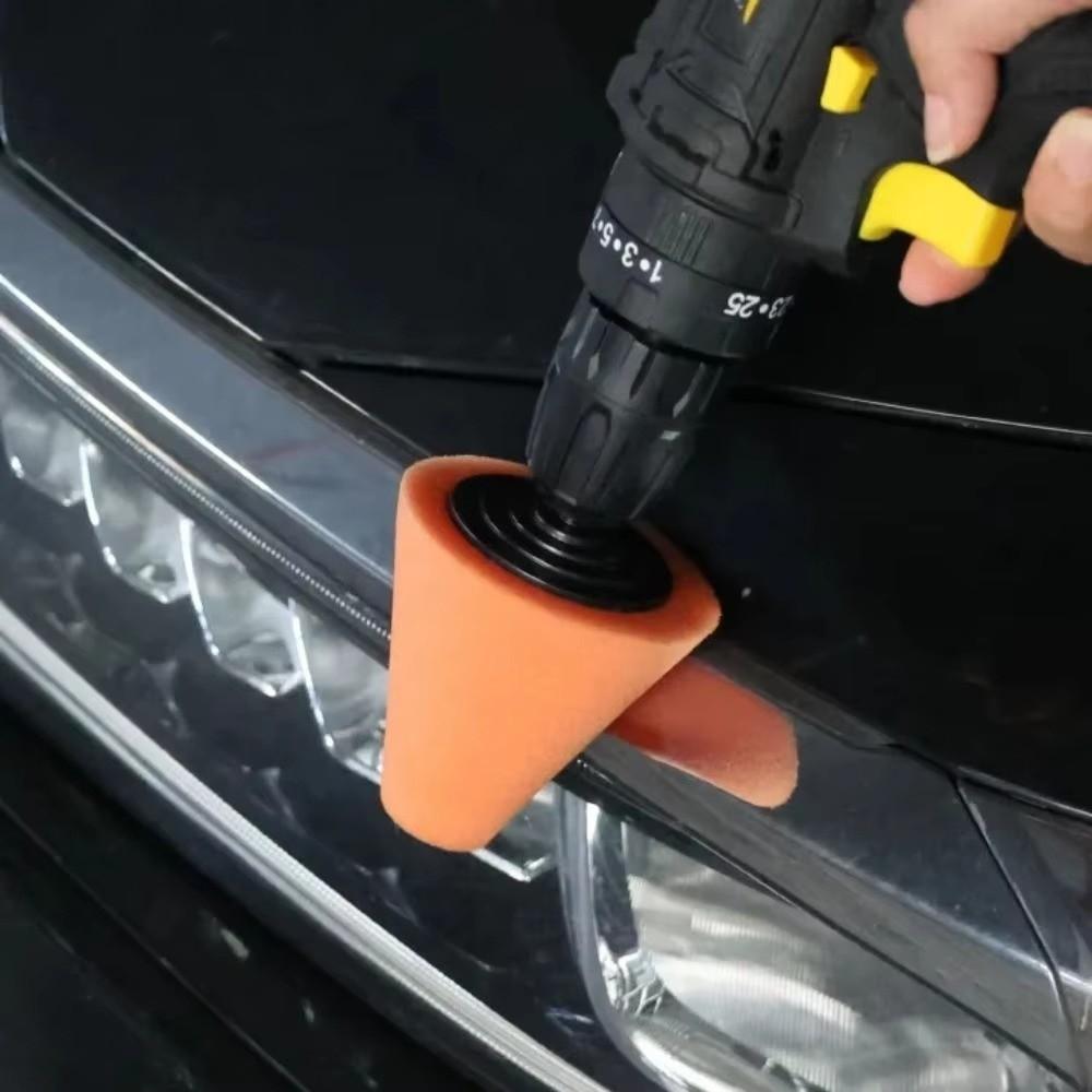 High Speed Car Hub Polishing Pad Drill Attachable Metal Grinding Wheel For Auto Detailing