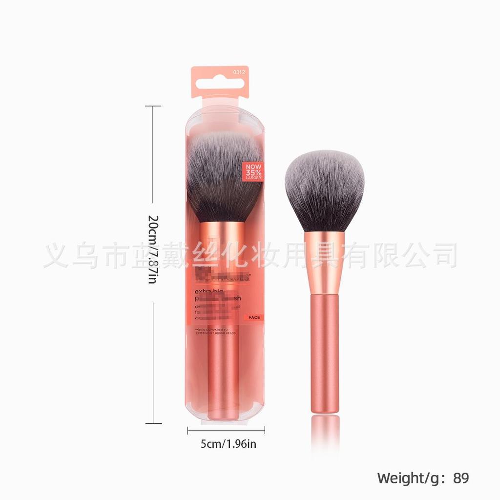RT Series Makeup Brush & Sponge Set: Blending & Eyeshadow Brushes with Beauty Sponge