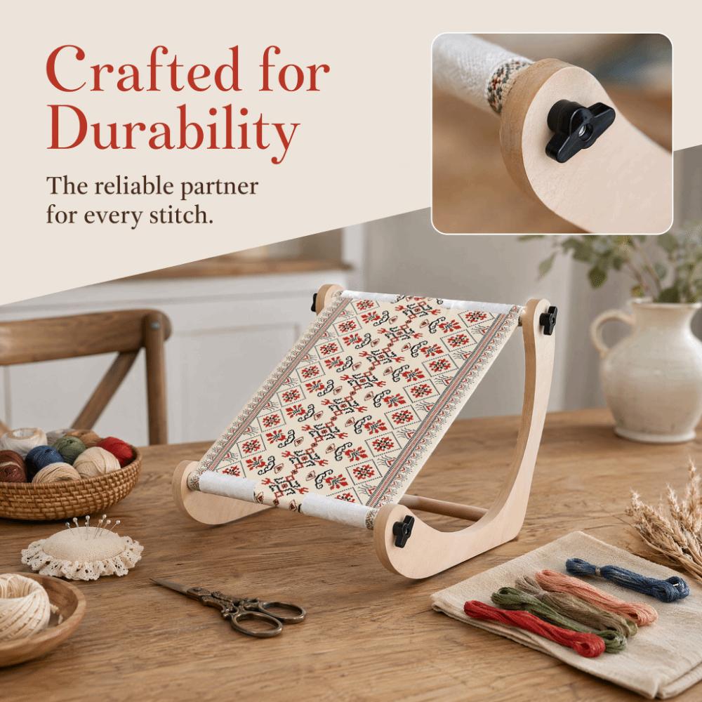 Adjustable Embroidery Table Stand Sturdy Embroidery Hoop Holder Tabletop Sewing