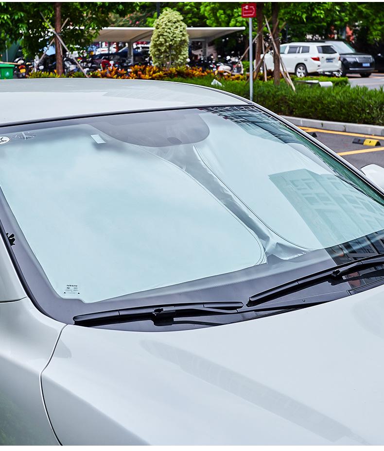 Buick Sunshade Visor for Excelle, Regal, Park Avenue: Front Windshield Heat Insulation & Light Blocking Curtain