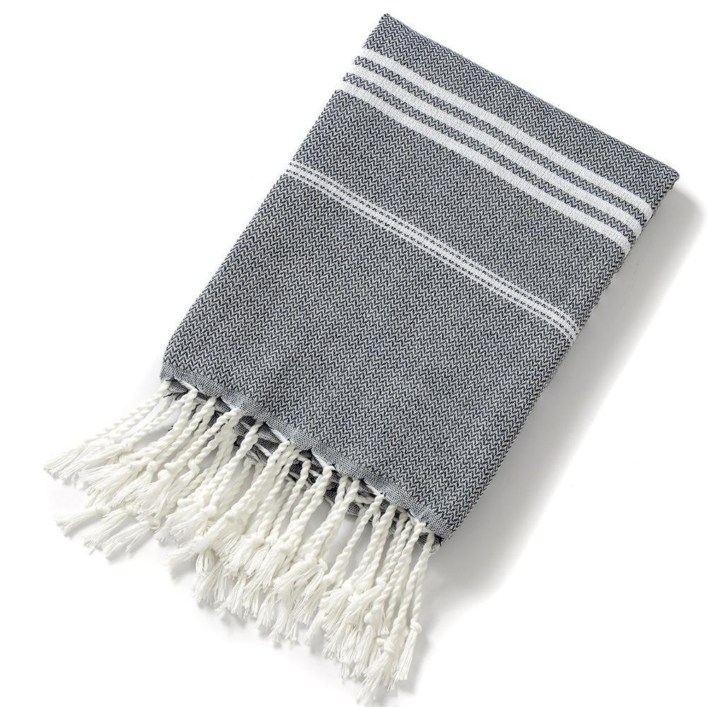 90*180cm Bath Towel Colored Striped Quick Drying Towel Soft Turkish Beach Towel Sports