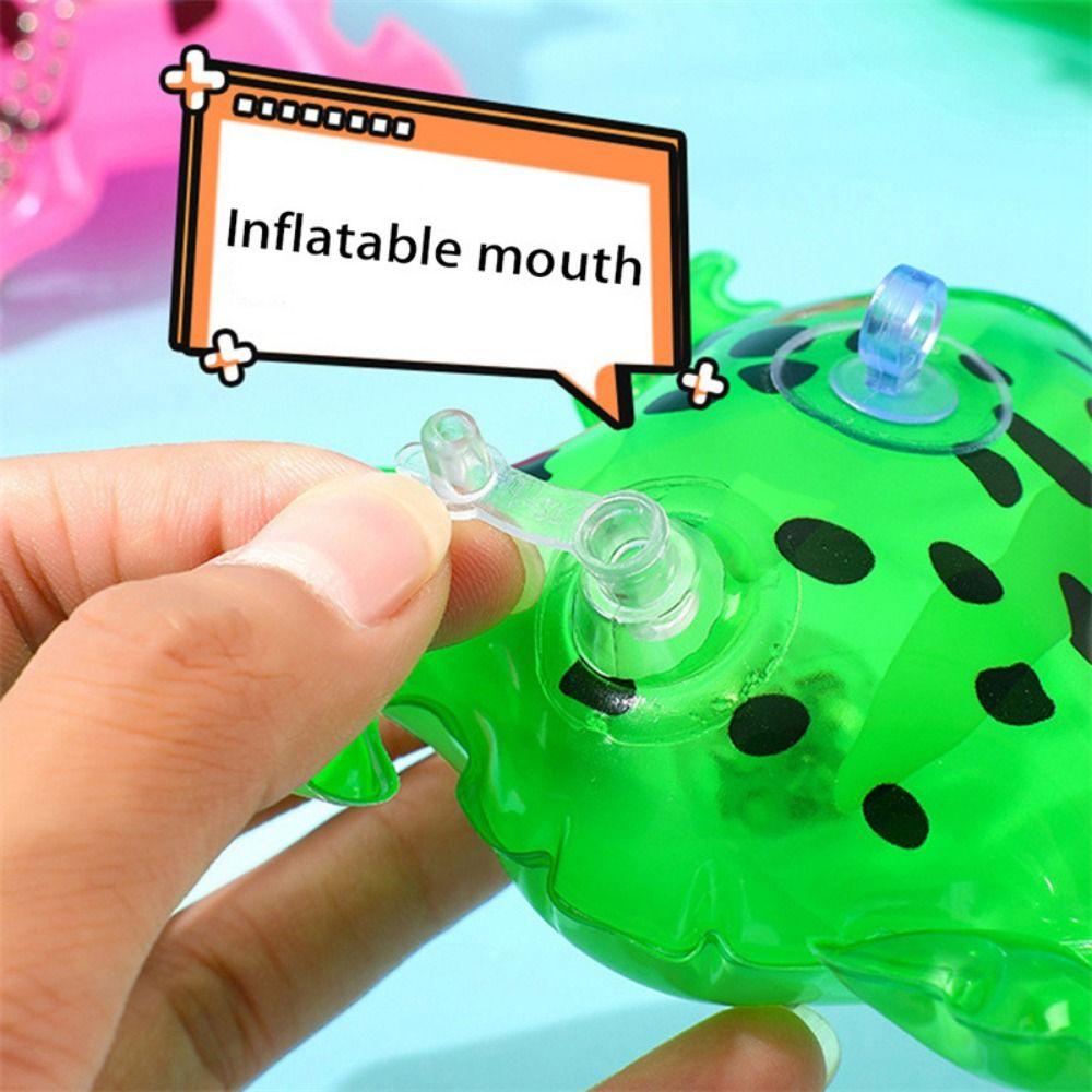 1Pcs Glowing Luminous Green Frog Balloon S/M/L Inflatable Toy Funny Frog Cub Balloon  Children Kid