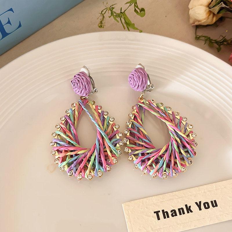 Retro Hong Kong Style Red Polka Dot Earrings: Playful & Elegant Dopamine Boost