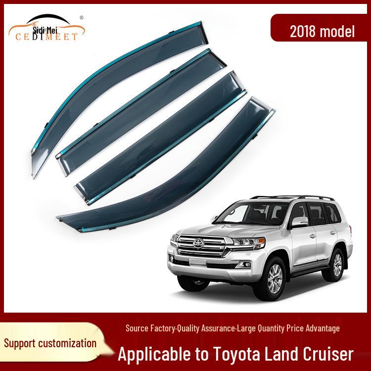 Дефлекторы окон и козырьки на Toyota Land Cruiser 2018