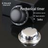 Mechaniczny minutnik kuchenny ze stali nierdzewnej: Menedżer czasu gotowania i nauki